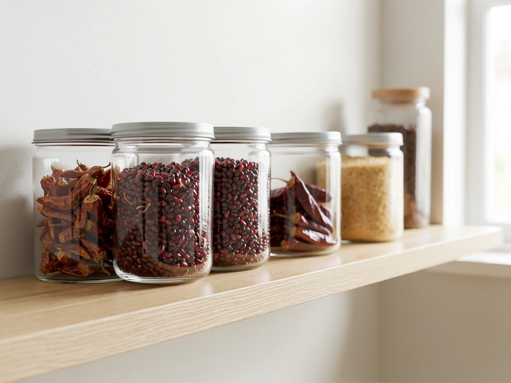 Organización de despensa consciente